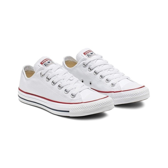 Converse All Stars | Classic White Unisex Sneakers Men’s 8 | women’s 10 - Picture 1 of 8